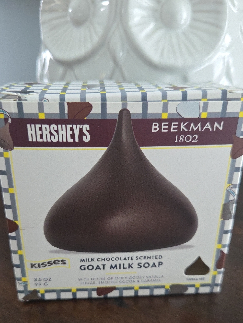 HERSHEY'S Beekman 1802 Milk Chocolate Scented Goat Milk Soap NEW